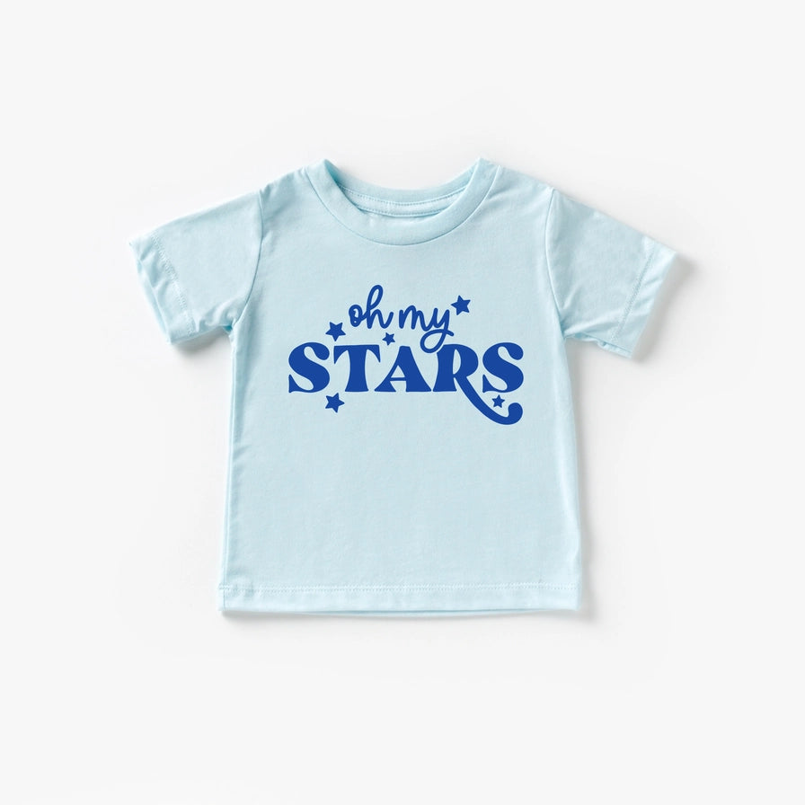 Oh My Stars Blue Tee | Toddler & Kids