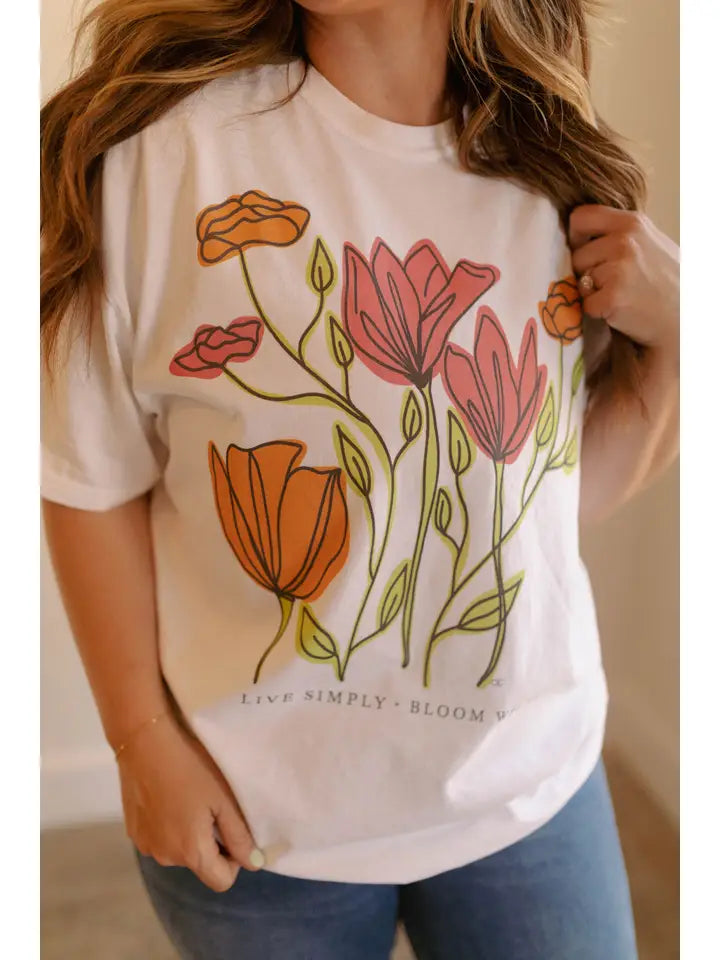 Bloom Wildly Tee