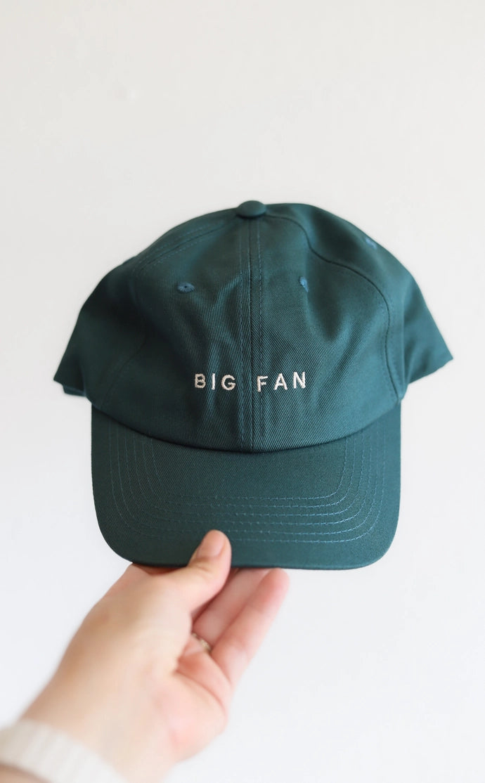 Big Fan Baseball Hat | Green & Blue