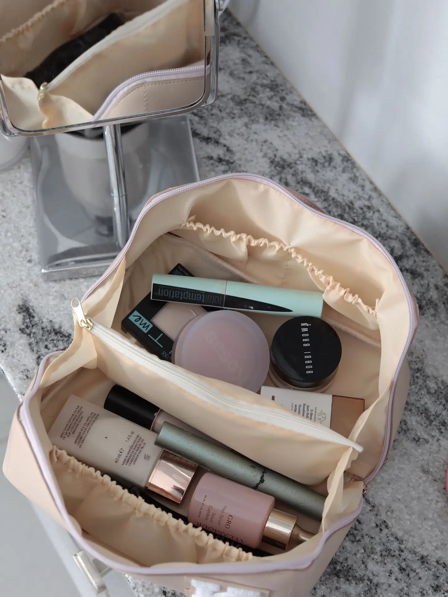 Hold All Triangle Cosmetic Bag