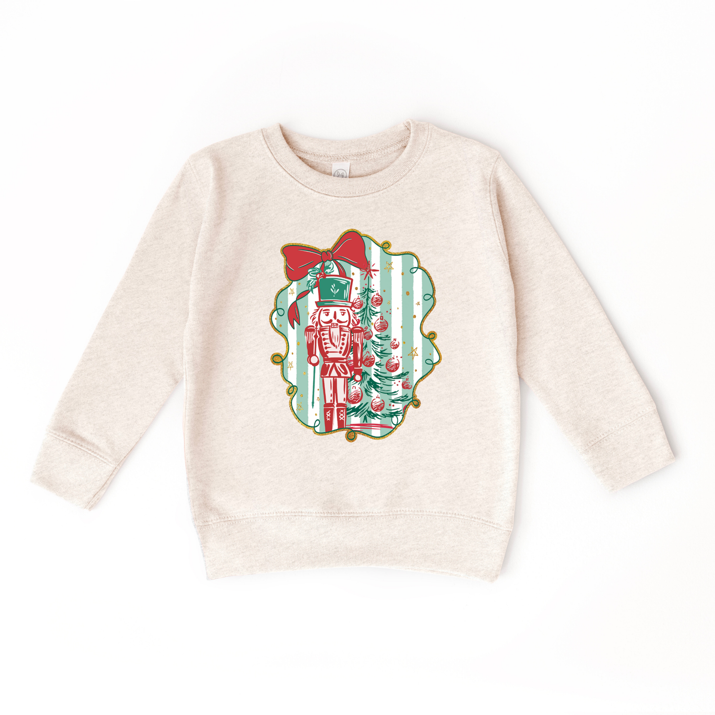 Nutcracker Bow Sweatshirt | Toddler & Kids