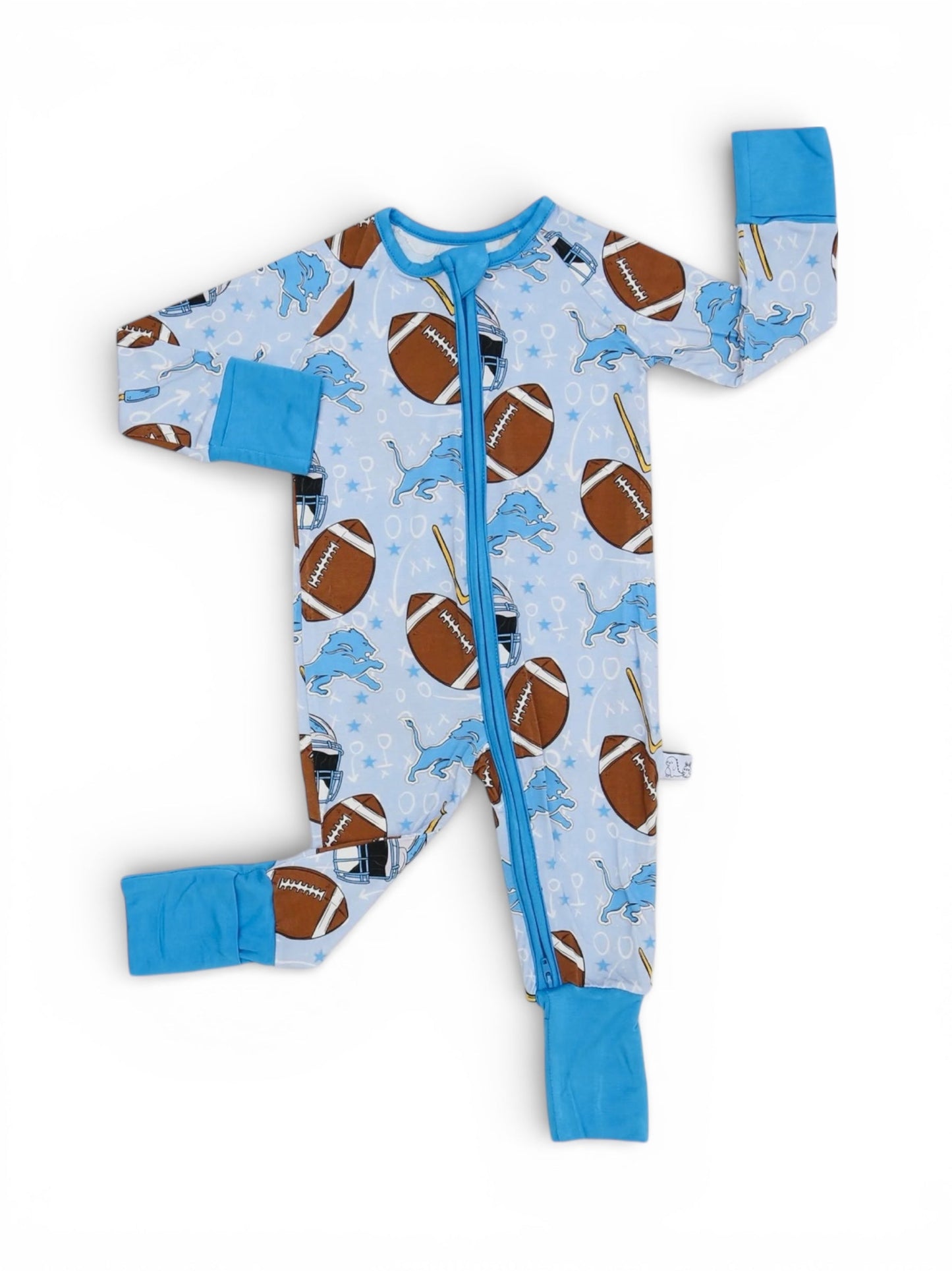 Lions Football Pajama Sleeper