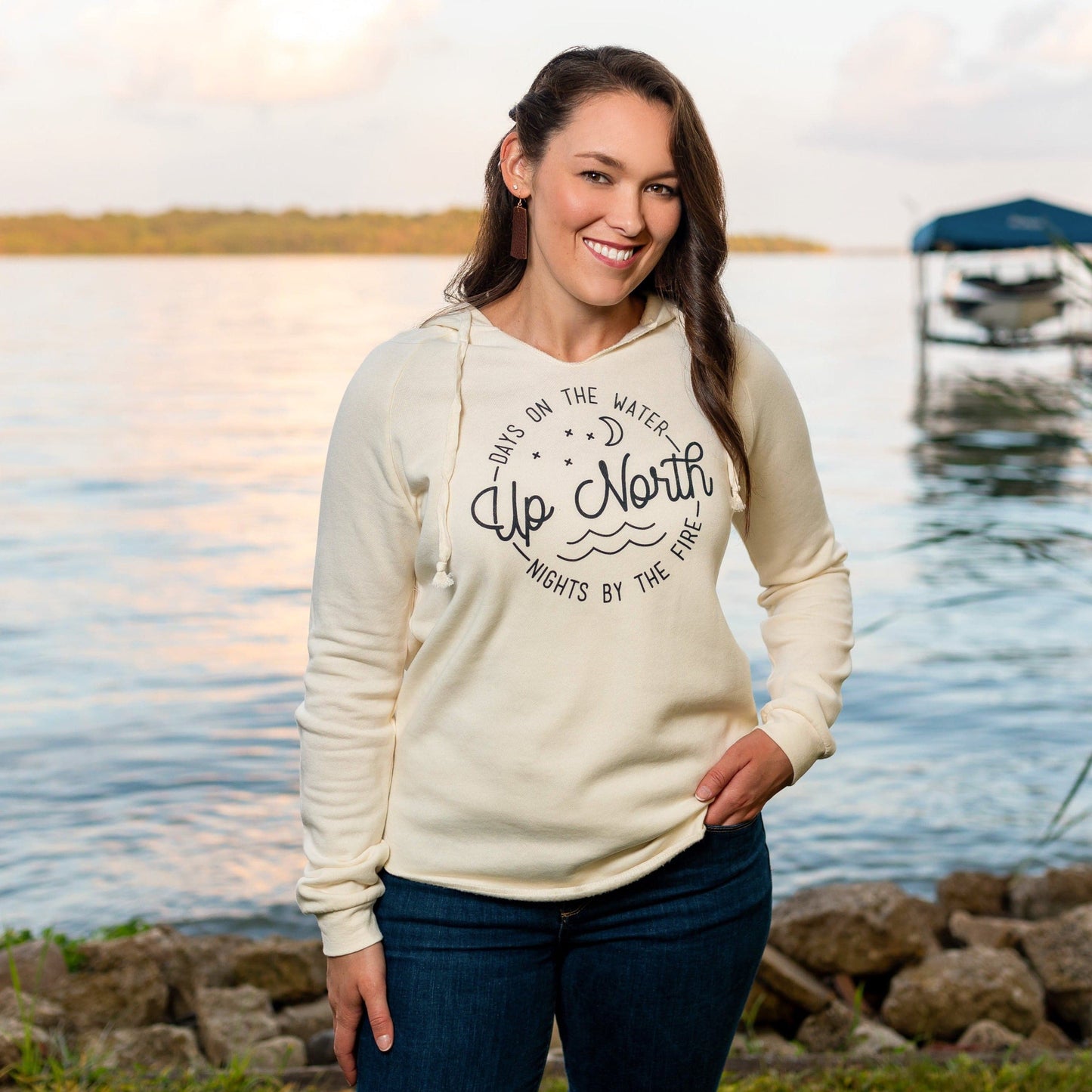 Days on the Water Up North Hoodie