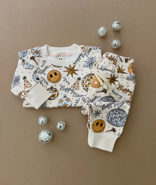 New Year Party Jogger Set | Baby, Toddler, Kids