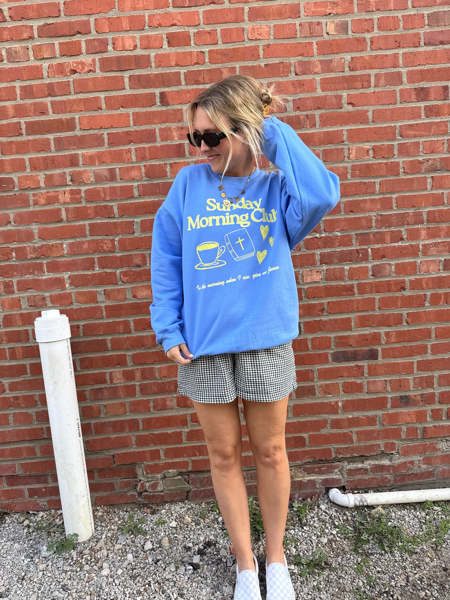 Sunday Morning Crewneck | Religious