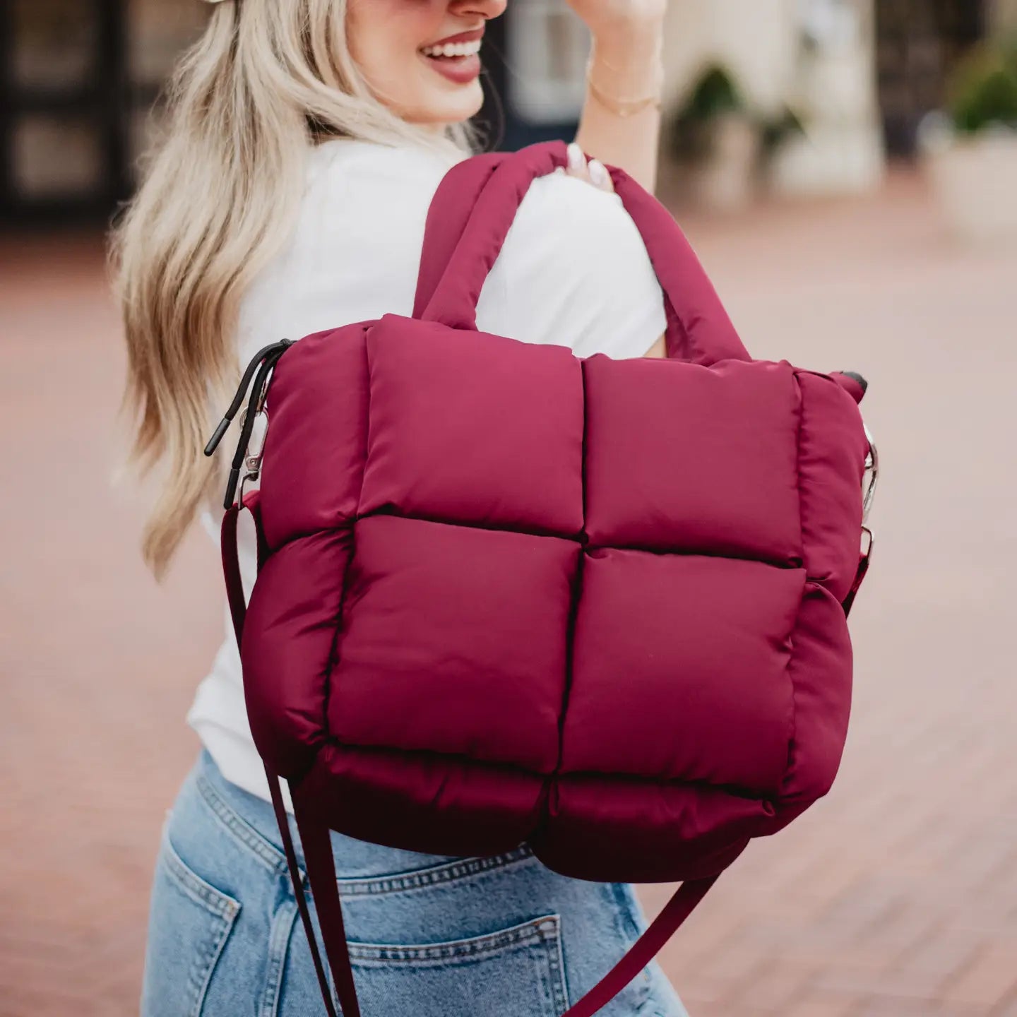 Mini Puffer Tote | Multiple Colors