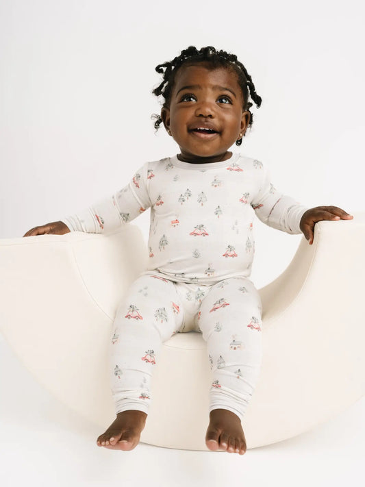 Cozy Christmas Bamboo Pajama Set | Baby, Toddler & Kids