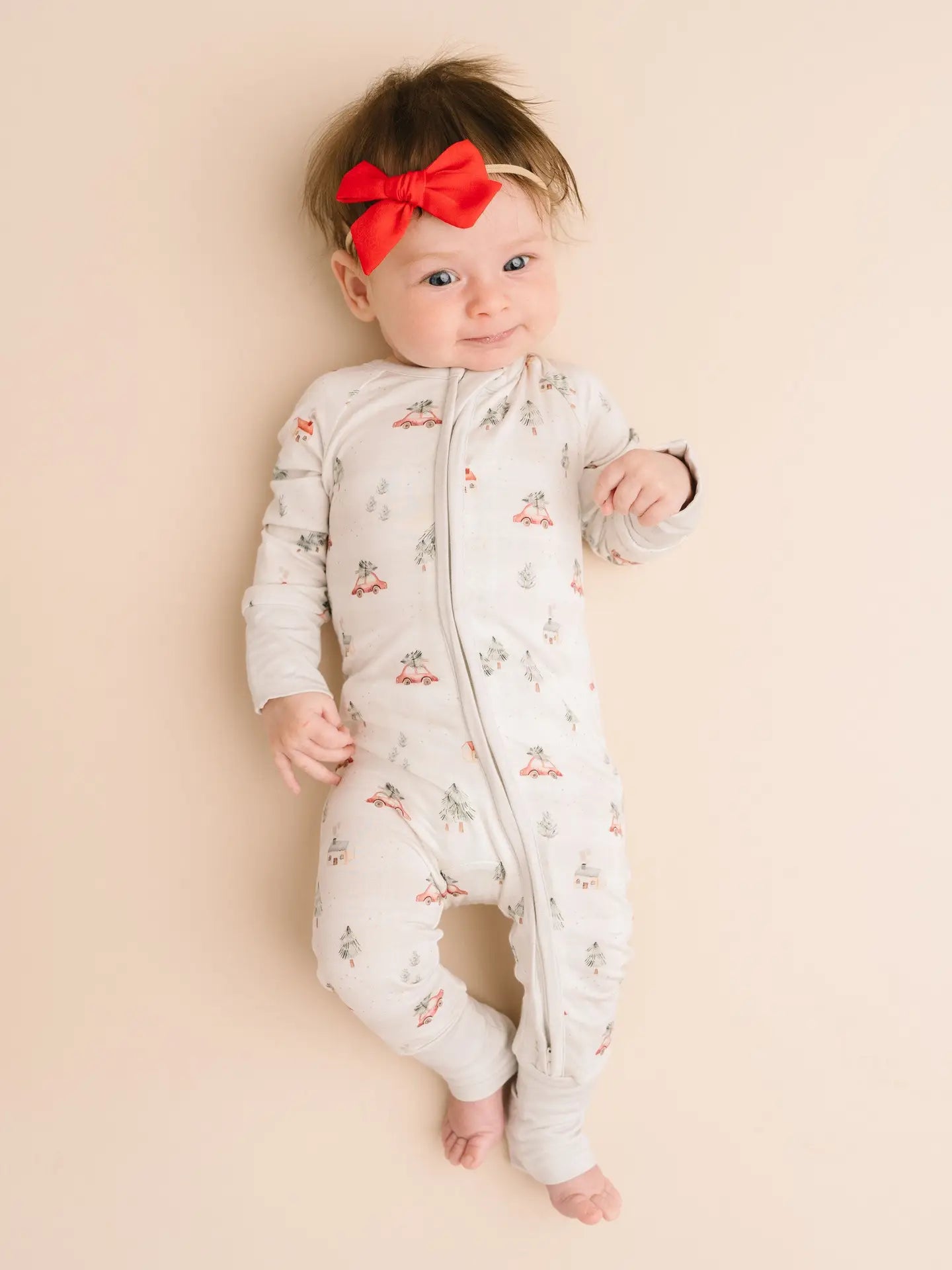 Cozy Christmas Bamboo Sleeper | Baby