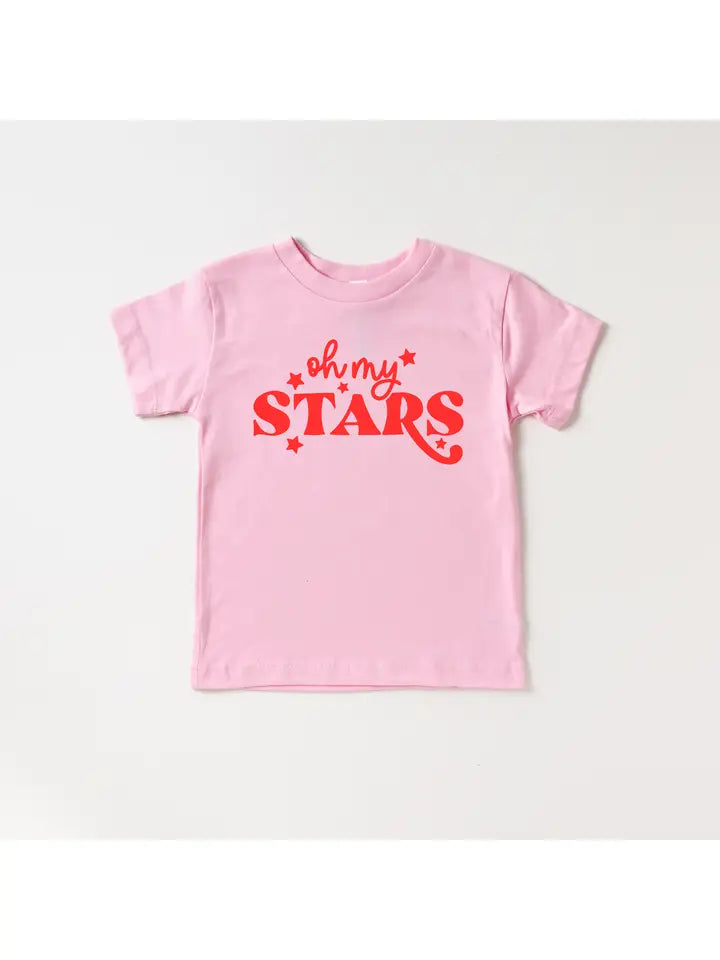Oh My Stars Pink Tee | Toddler & Kids