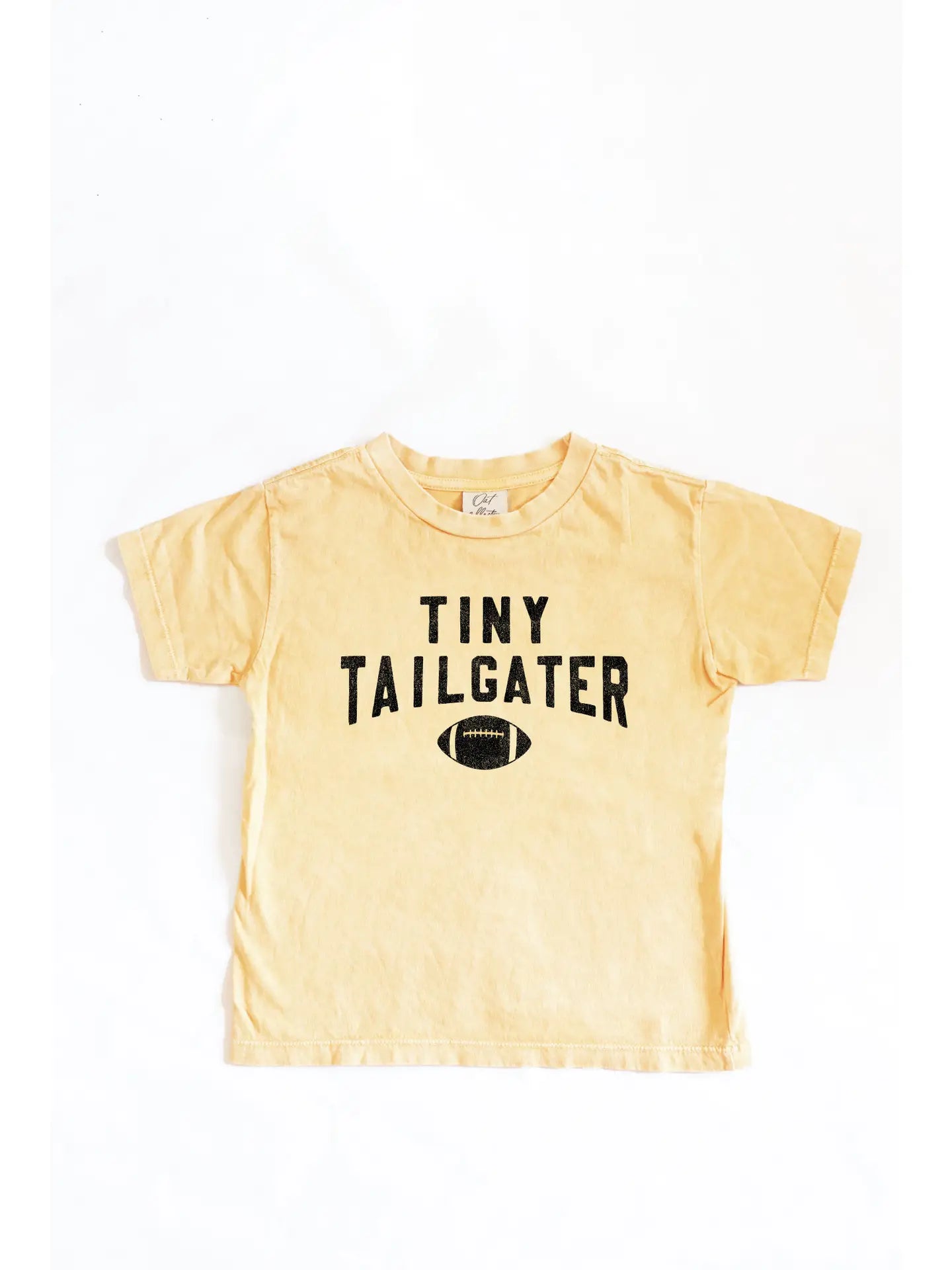 Tiny Tailgater Tee | Green & Yellow | Toddler & Kids