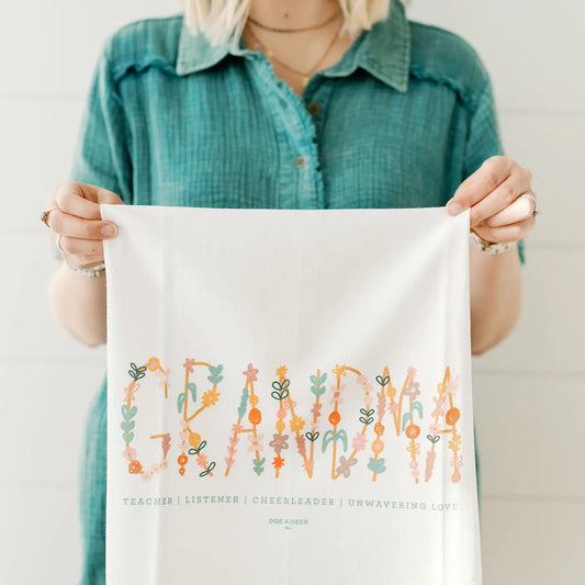 Grandma Flour Sack Kitchen Towel