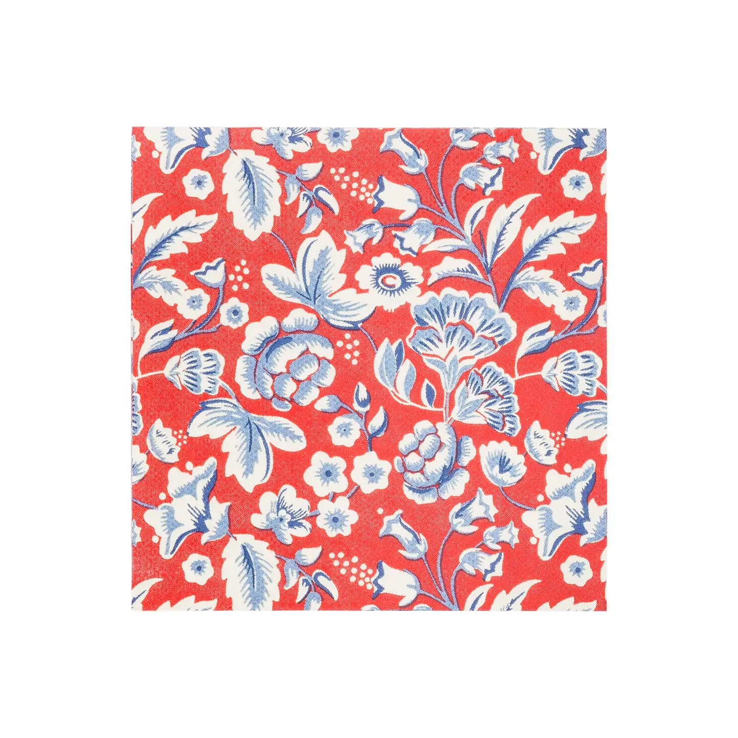 Hamptons Floral Paper Cocktail Napkin