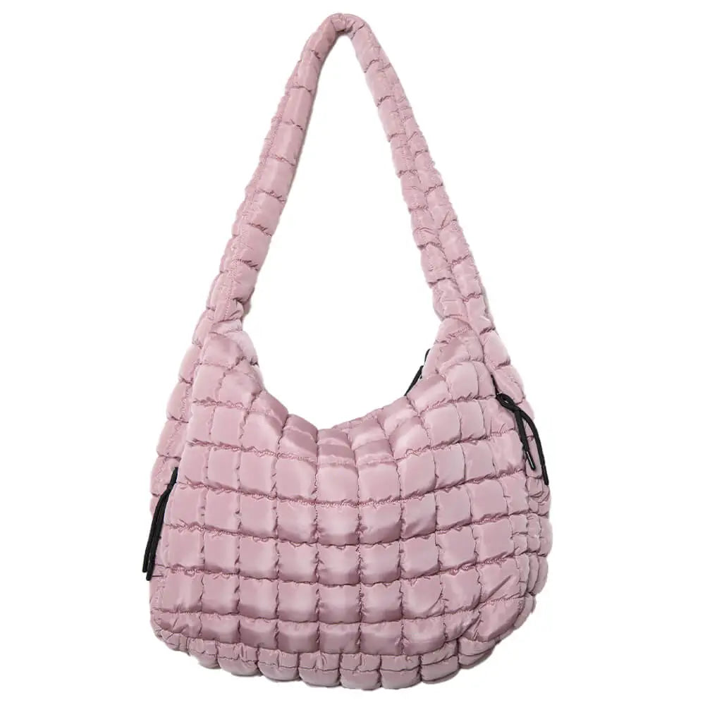 Oversized Quilted Puffer Tote Bag | Multiple Colors