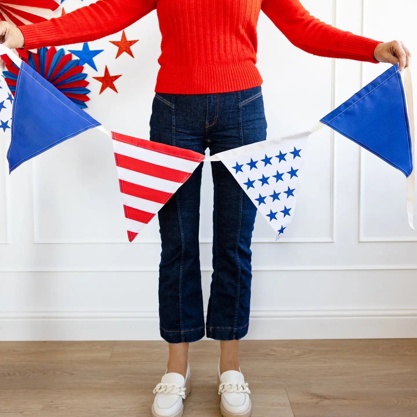 Stars and Stripes Outdoor Reusable Banner