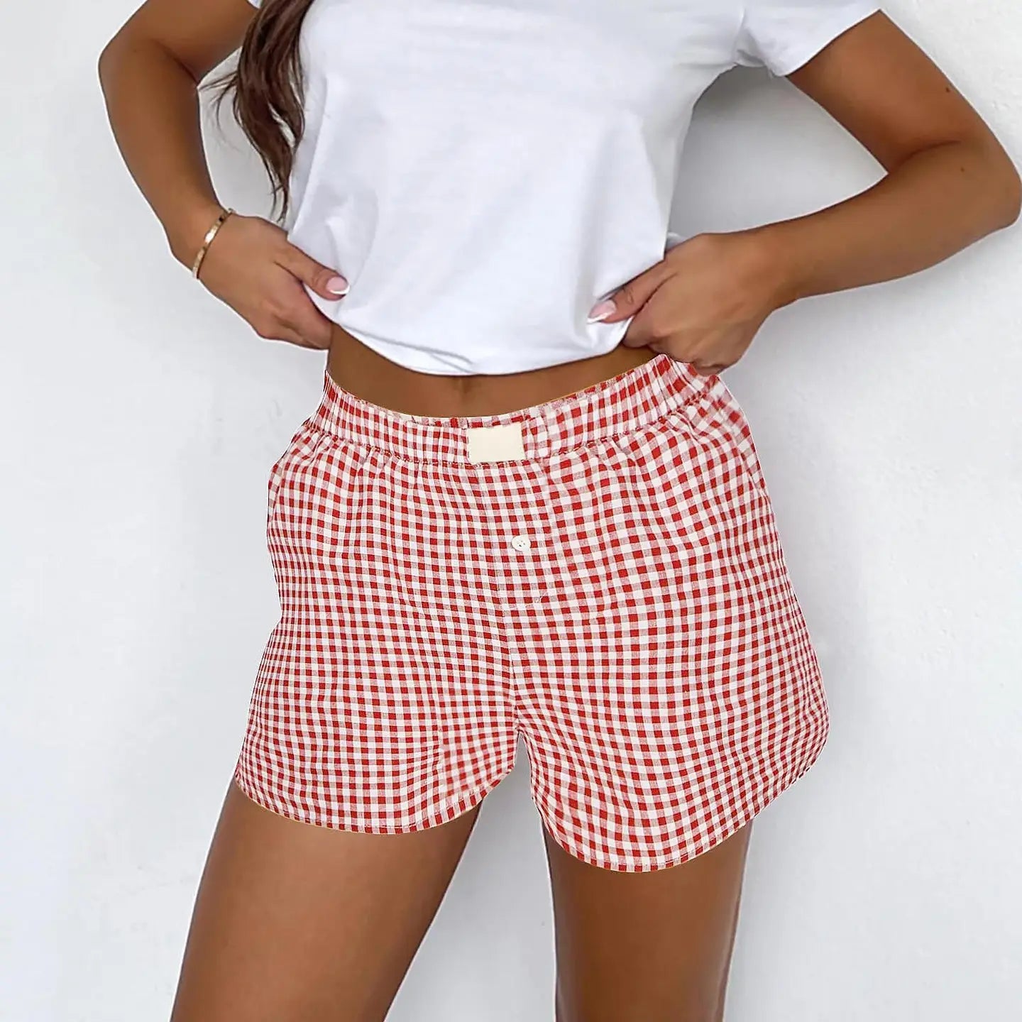 Wear Everywhere Gingham Boxer Short | Women