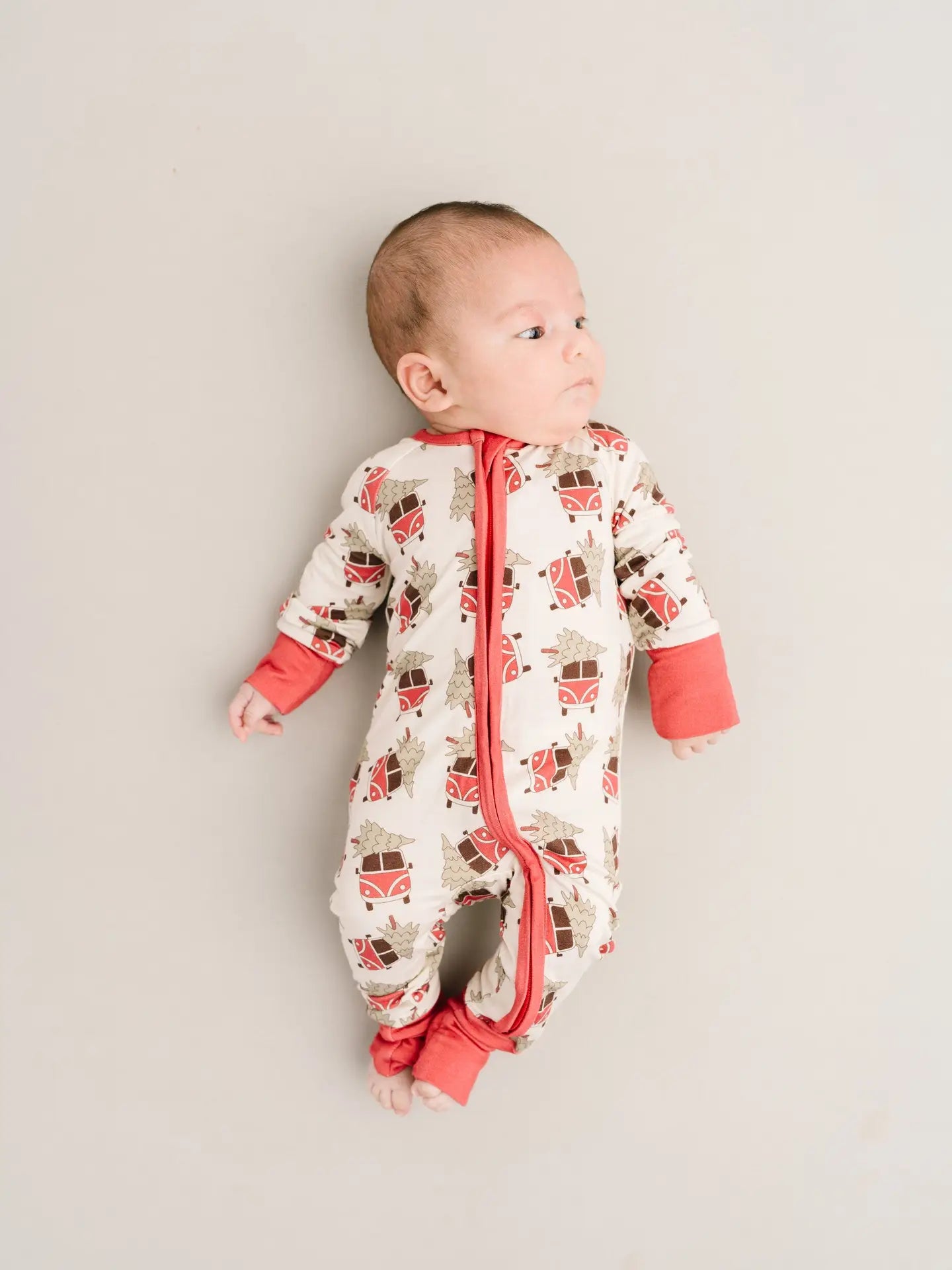 Retro Christmas Bamboo Sleeper | Baby