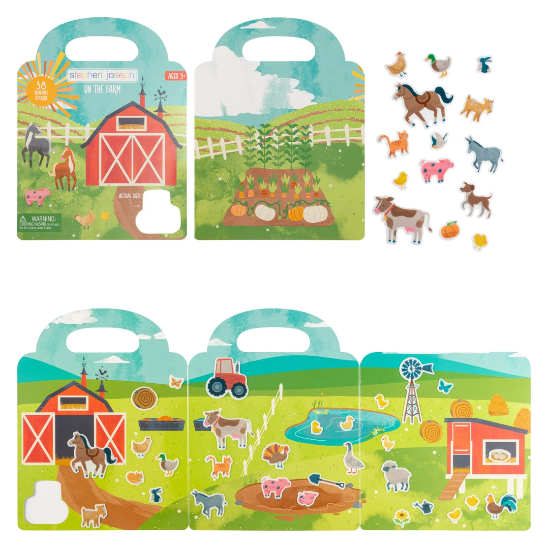 Reusable Sticker Play Set | 2 Themes