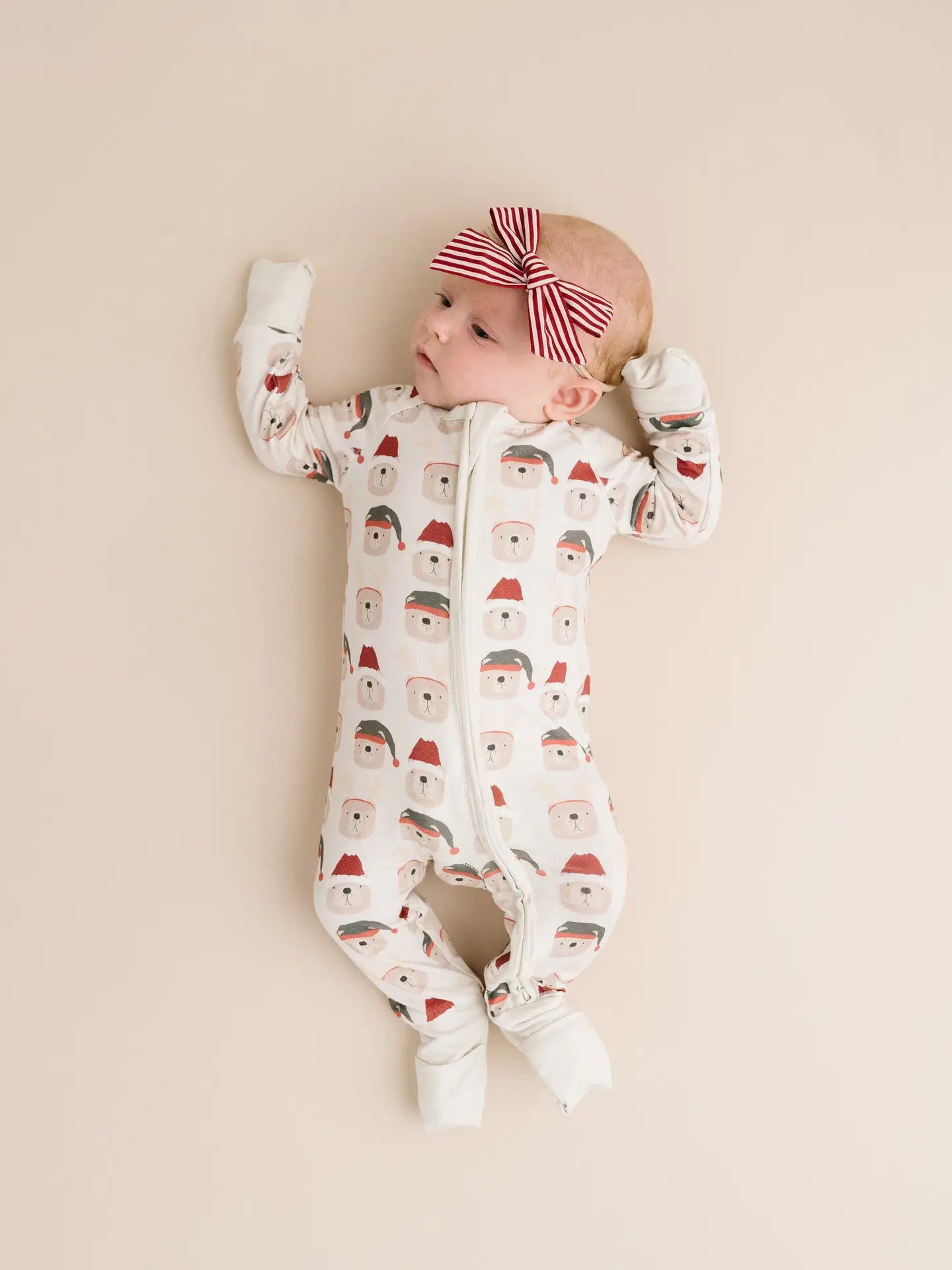 Christmas Bears Bamboo Sleeper | Baby