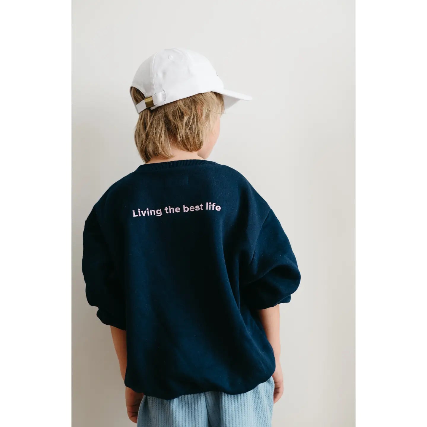 Living the Best Life Sweatshirt | Toddler & Kids