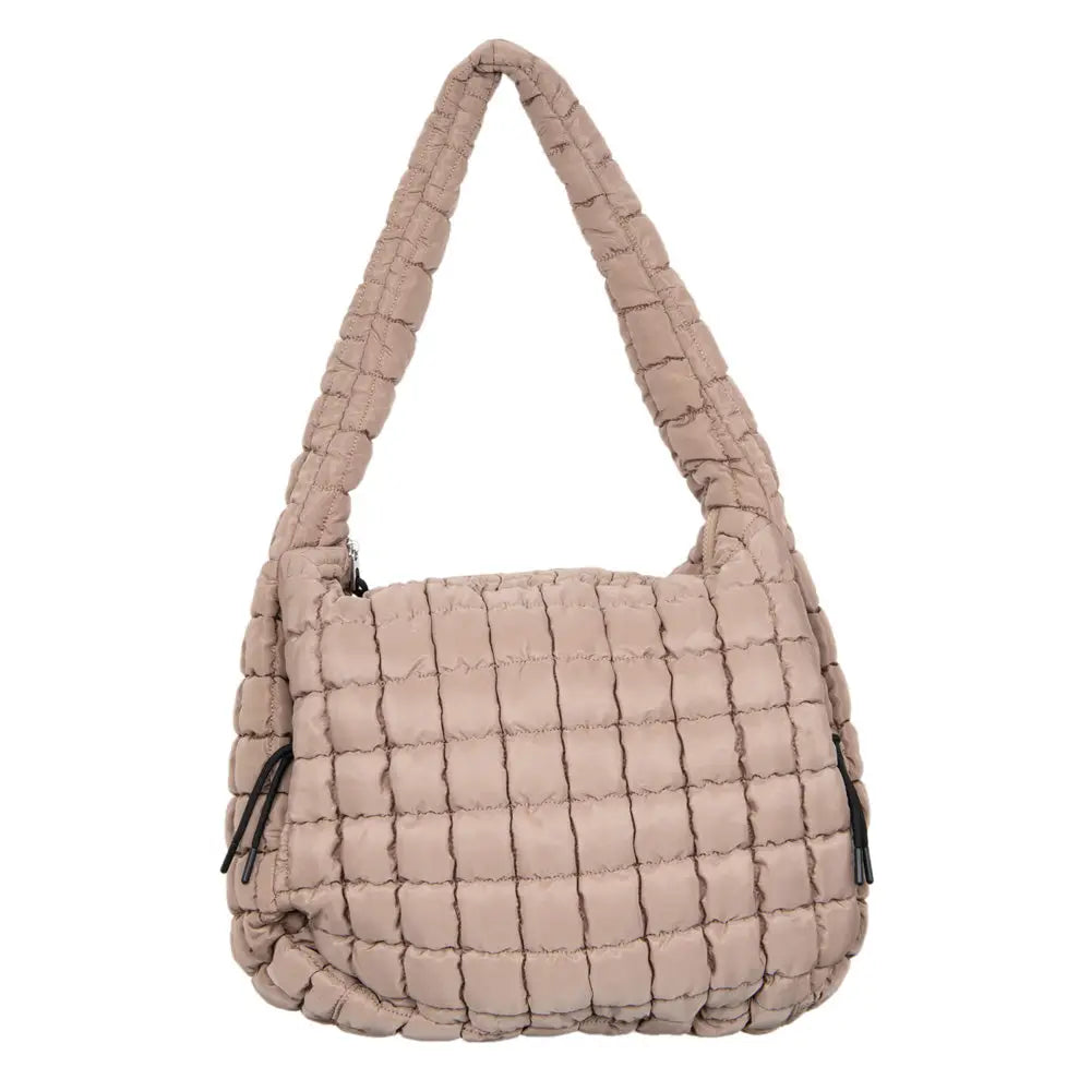 Oversized Quilted Puffer Tote Bag | Multiple Colors