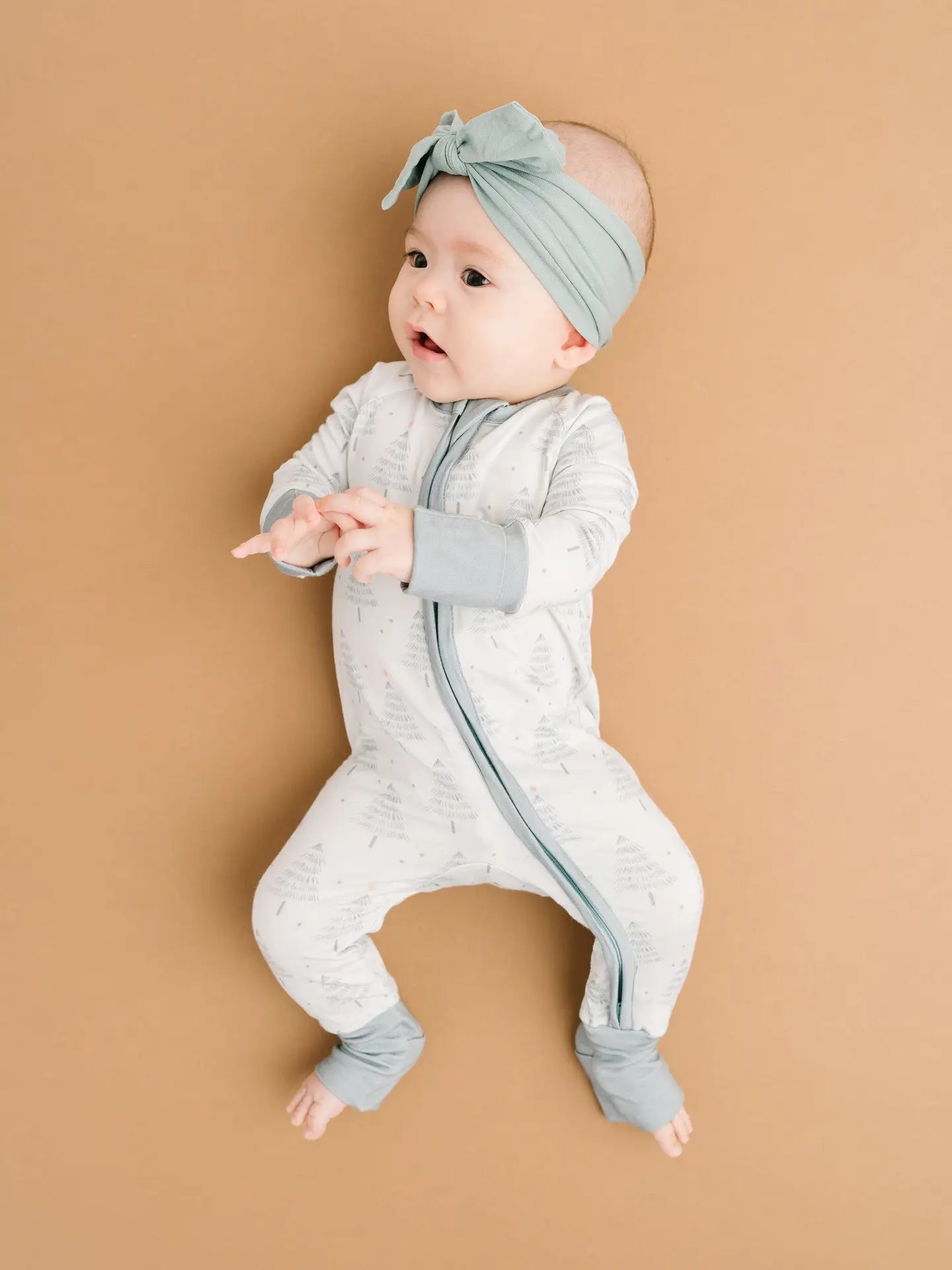 Wintery Trees Bamboo Sleeper | Baby