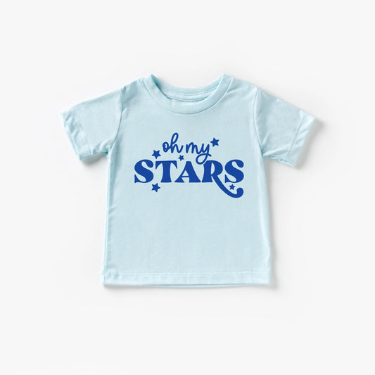Oh My Stars Blue Tee | Toddler & Kids