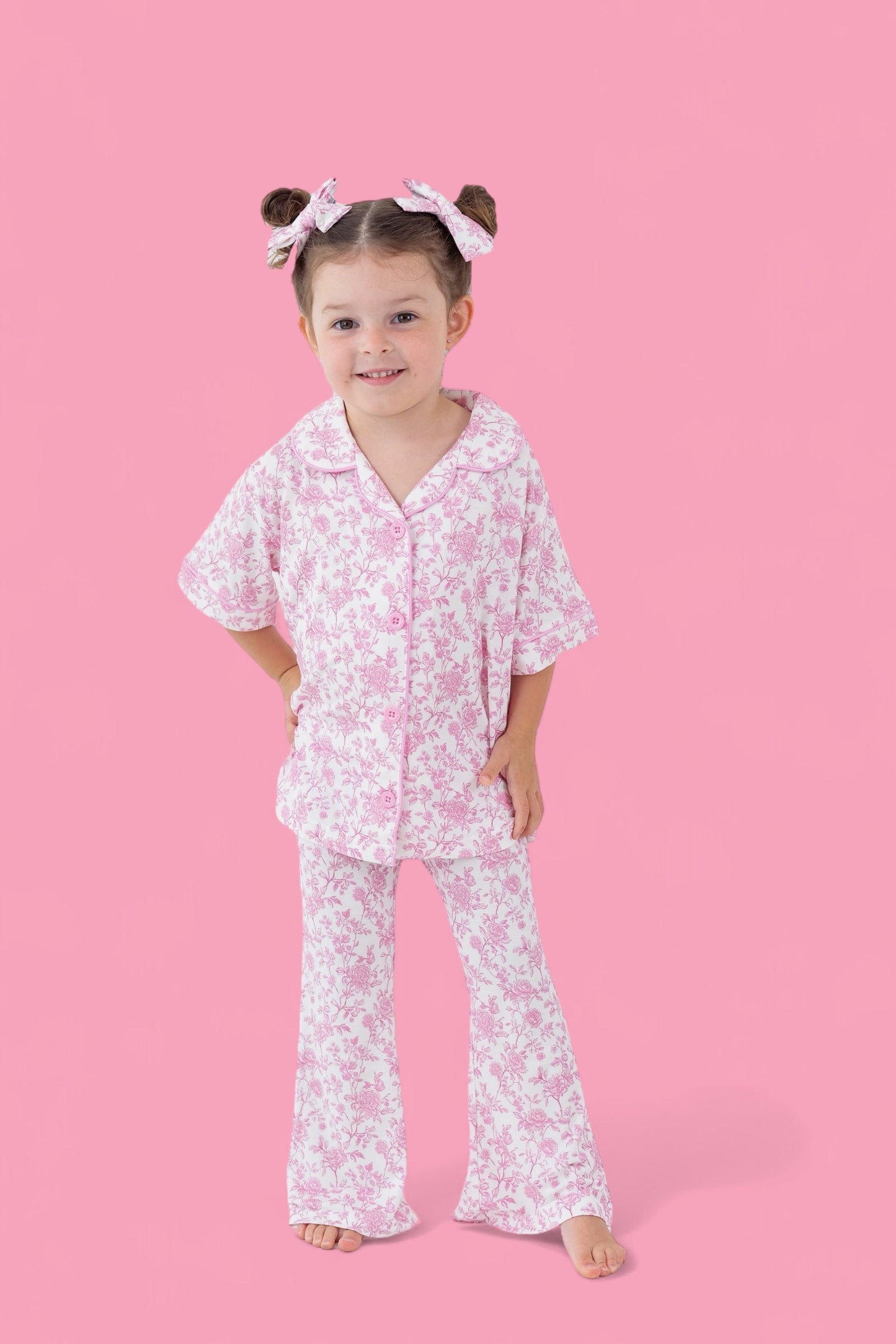 ROSEWOOD TOILE DREAM GIRL'S FLARE SET | Baby, Toddler & Kids