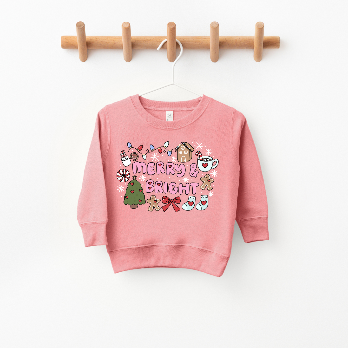 Merry and Bright Crewneck | Toddler & Kids