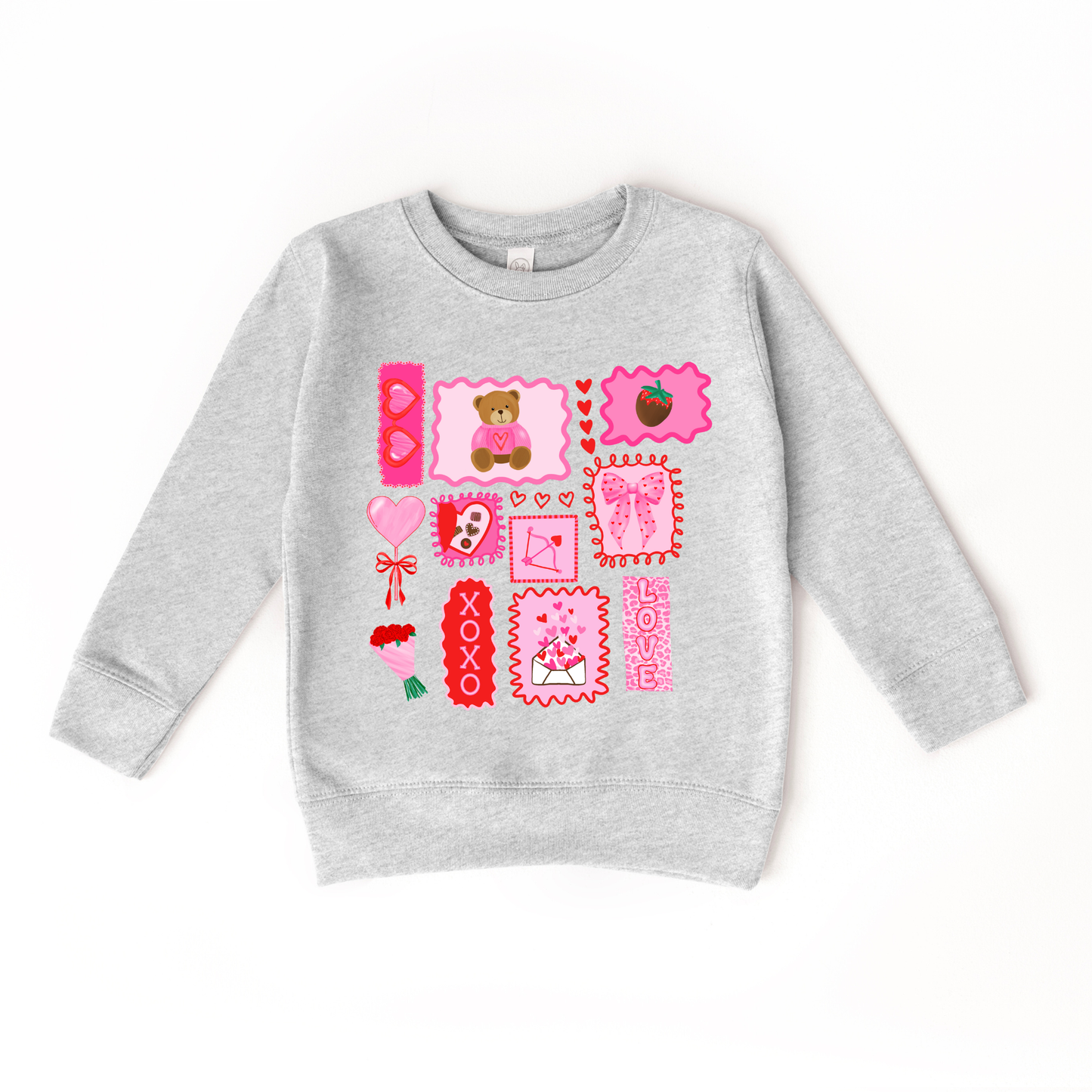 Valentine's Day Doodles XOXO Sweater