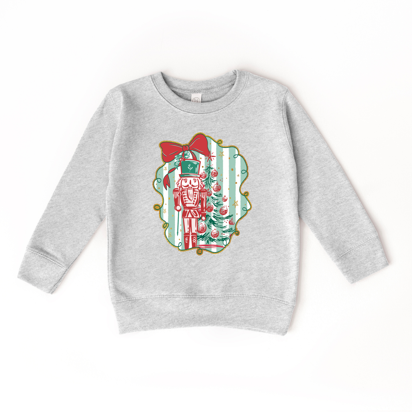 Nutcracker Bow Sweatshirt | Toddler & Kids