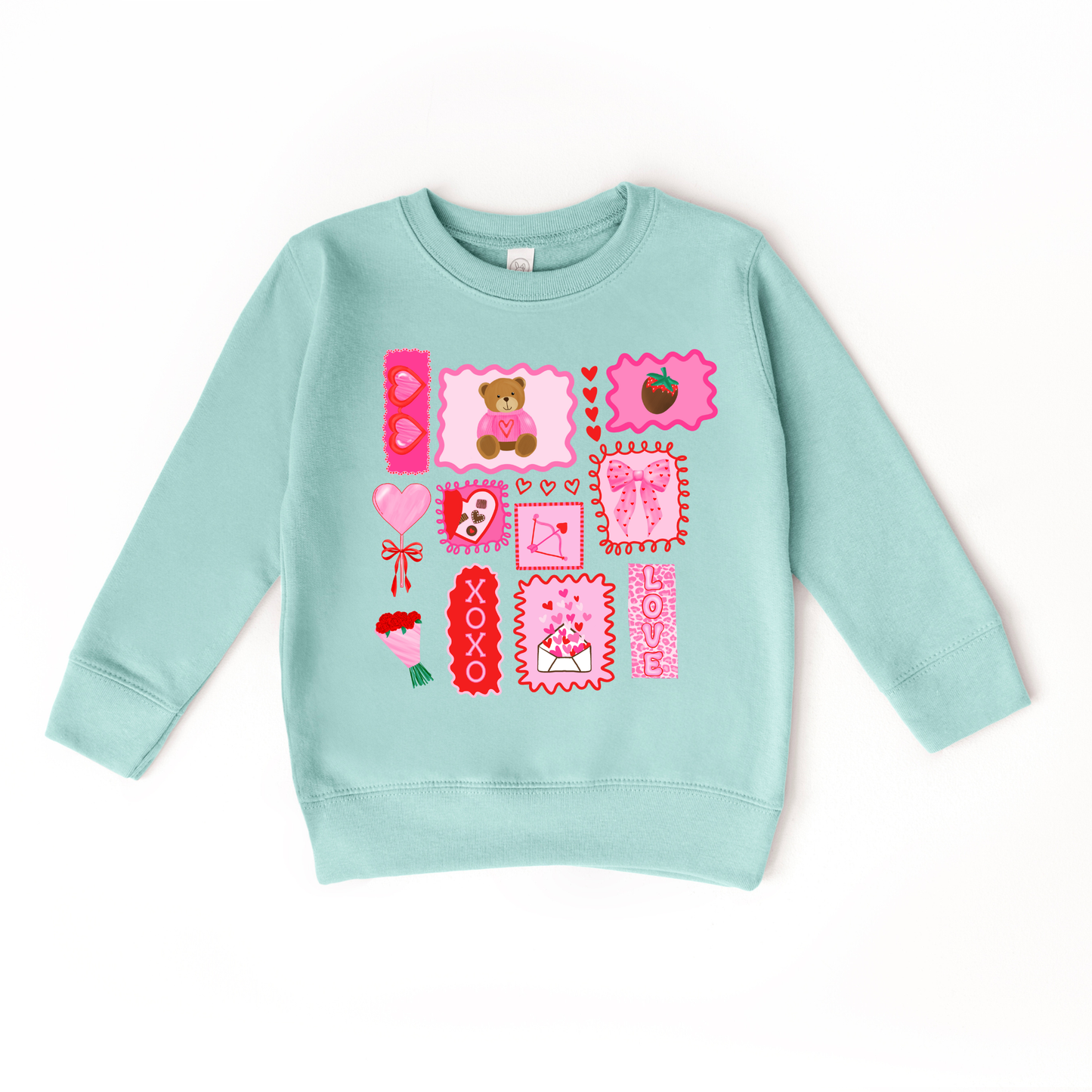 Valentine's Day Doodles XOXO Sweater