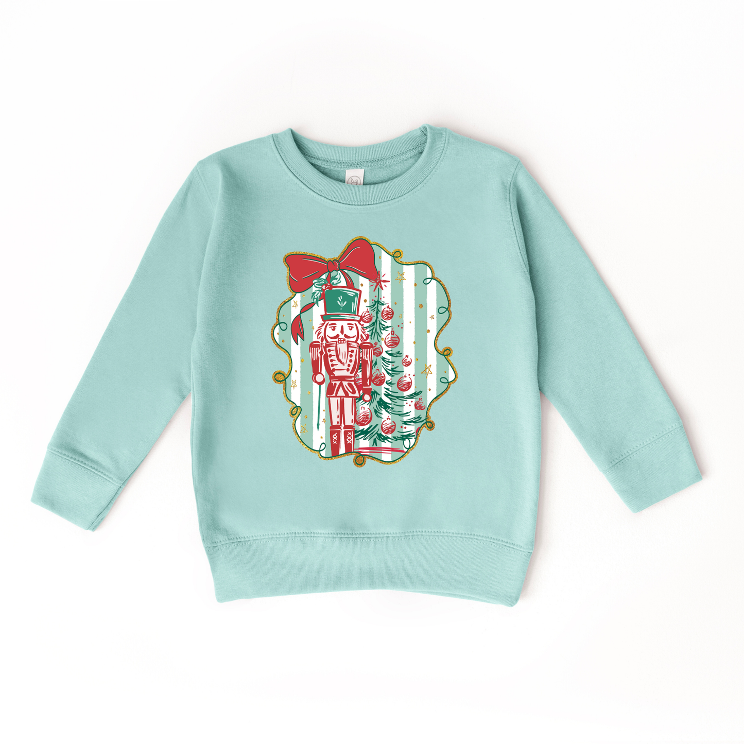 Nutcracker Bow Sweatshirt | Toddler & Kids