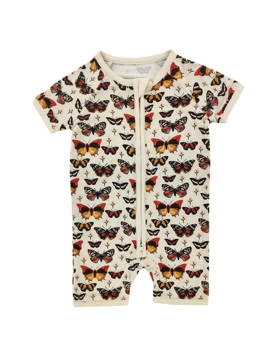 Butterflies Bamboo Short Romper