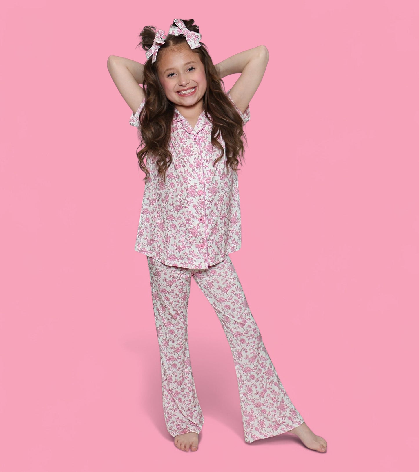 ROSEWOOD TOILE DREAM GIRL'S FLARE SET | Baby, Toddler & Kids