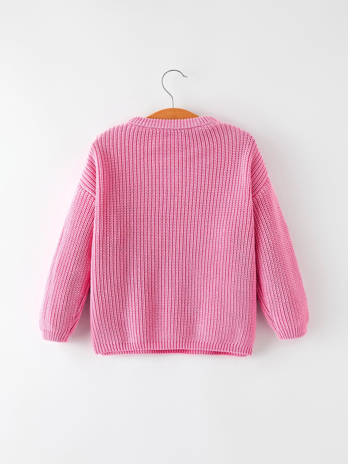 Valentine's Day Pink Baby Bow Sweater