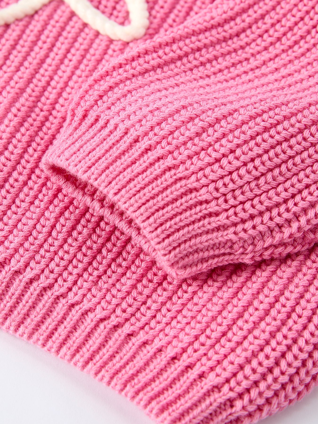 Valentine's Day Pink Baby Bow Sweater