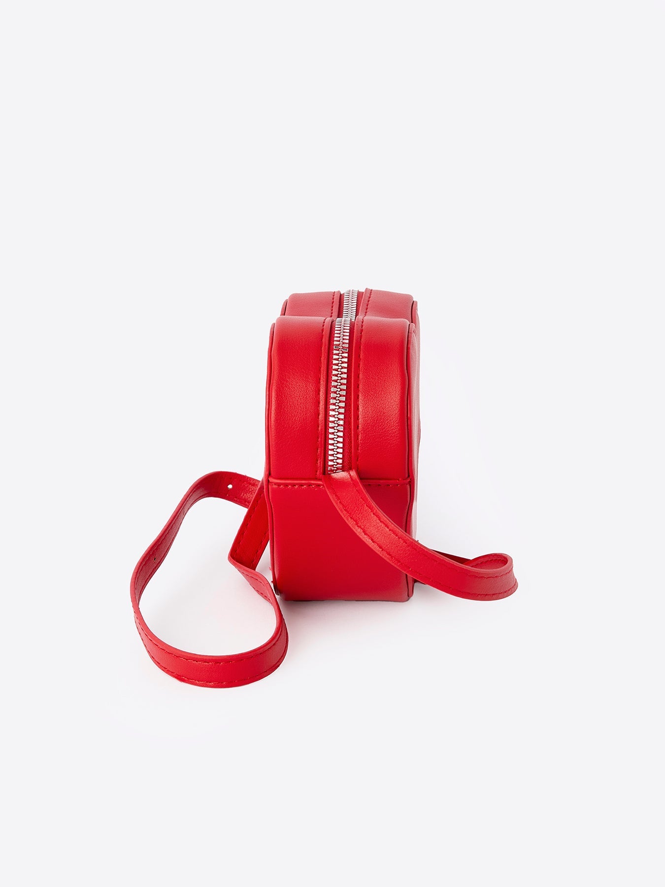 Valentine's Day Girls' Heart-Shaped Crossbody Shoulder Bag