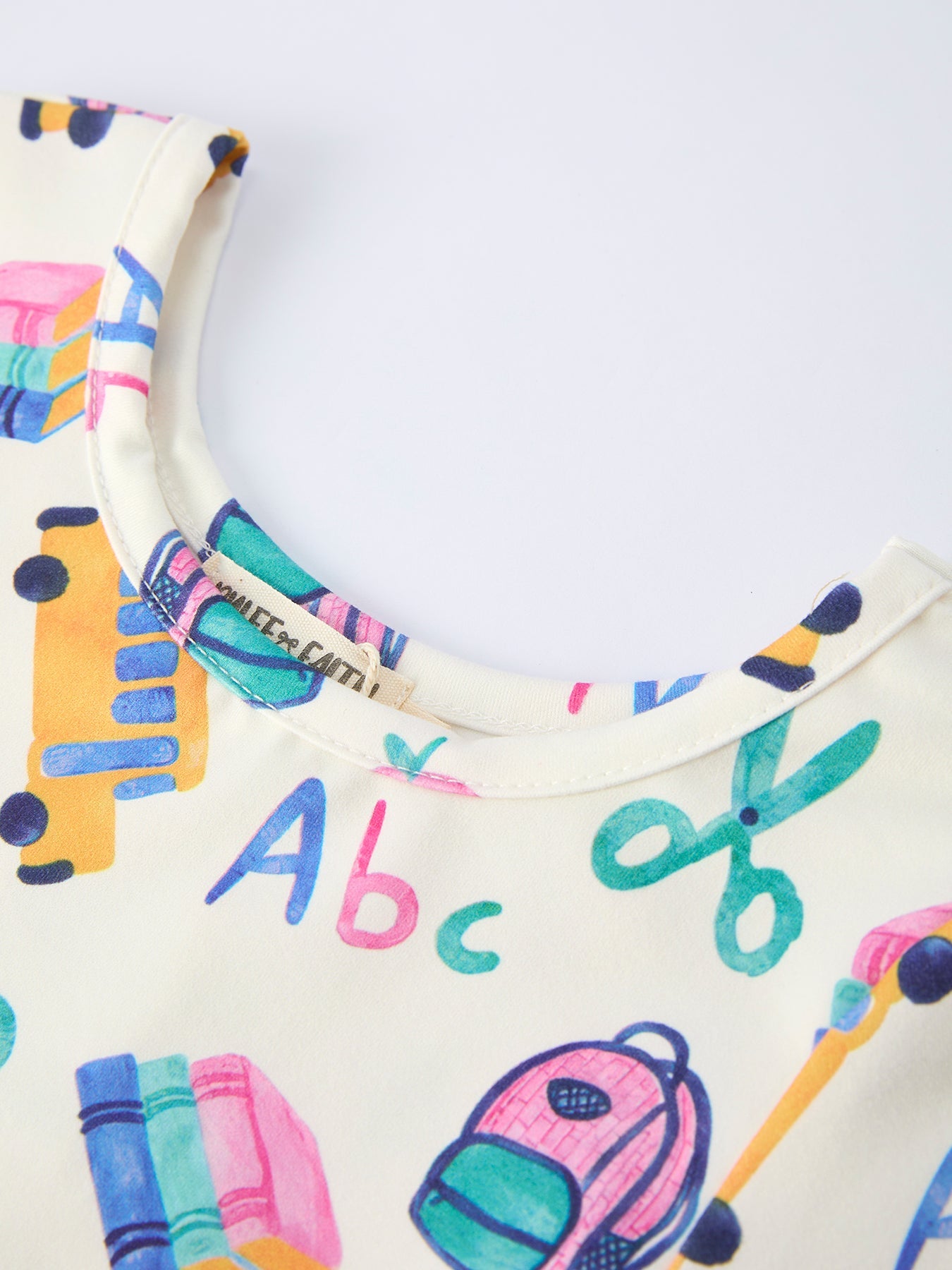 Girl Back To School Twirl Dress