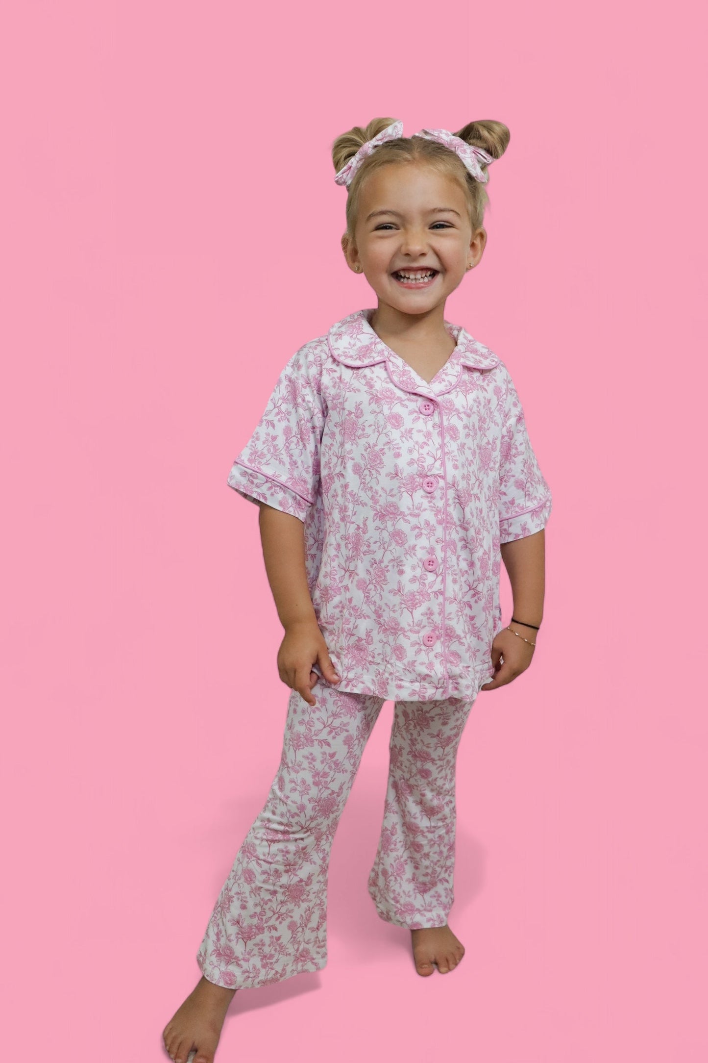 ROSEWOOD TOILE DREAM GIRL'S FLARE SET | Baby, Toddler & Kids