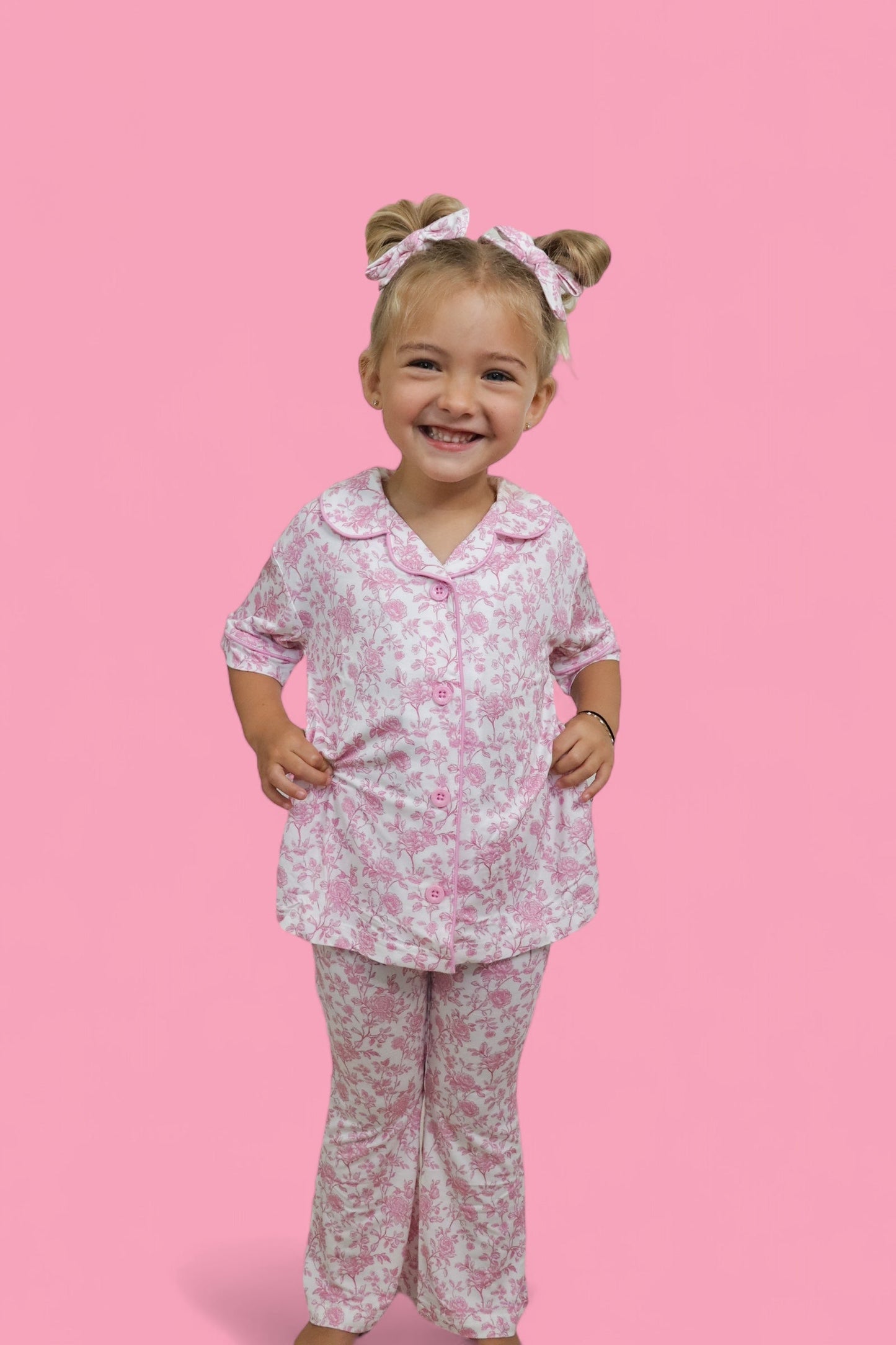 ROSEWOOD TOILE DREAM GIRL'S FLARE SET | Baby, Toddler & Kids