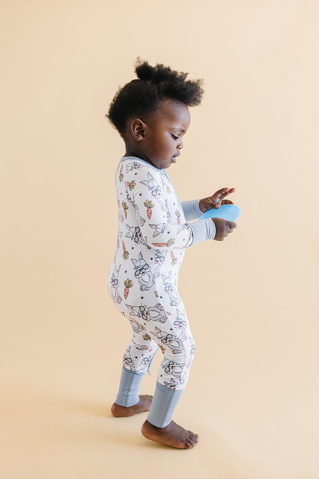 Bamboo Zip Romper | Rad Bunny
