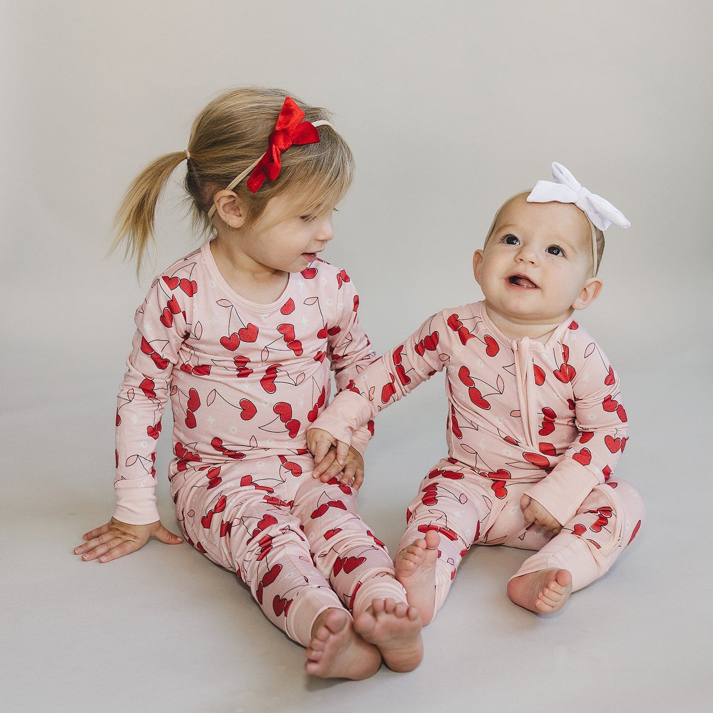 Bamboo Two Piece Set | Cherry Heart