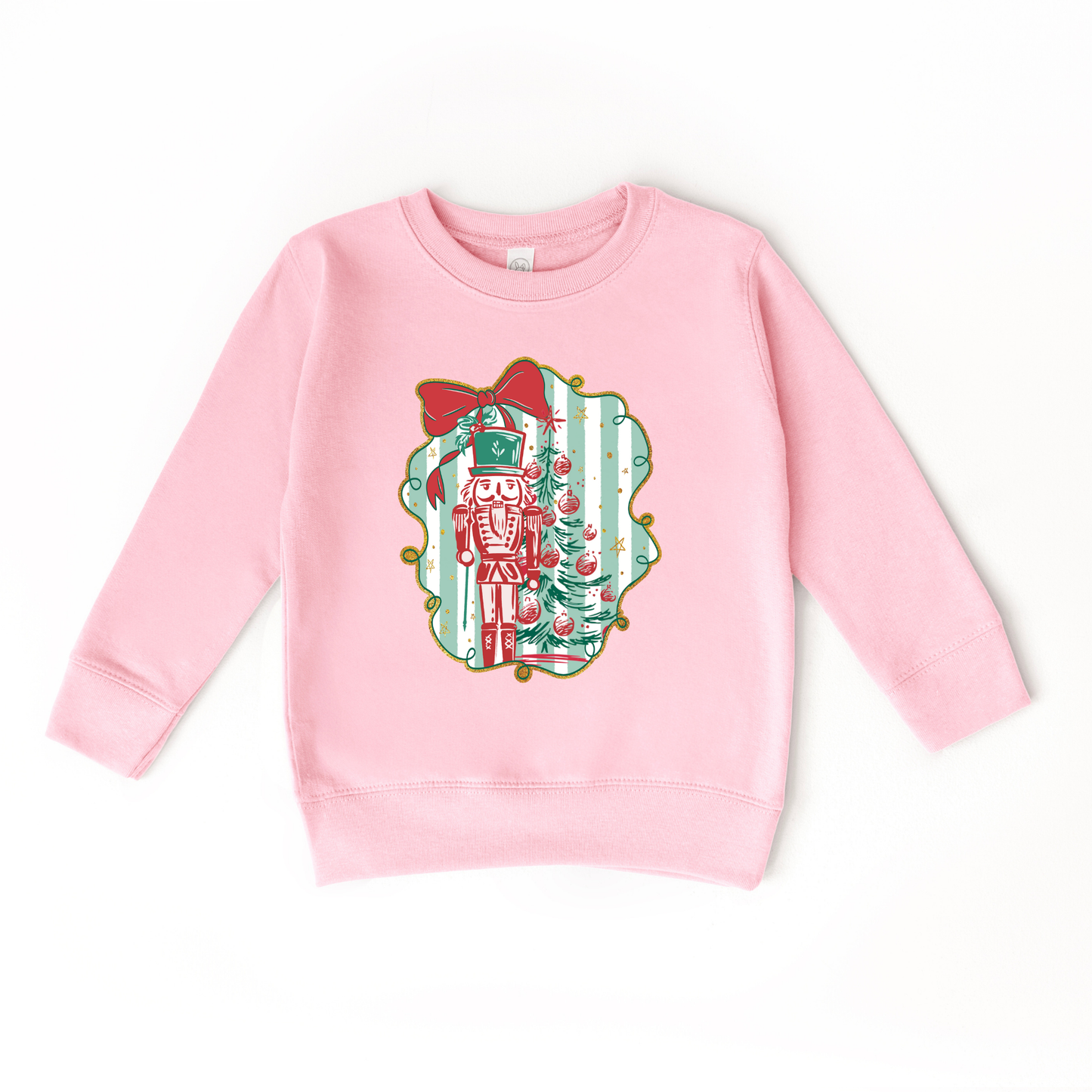 Nutcracker Bow Sweatshirt | Toddler & Kids
