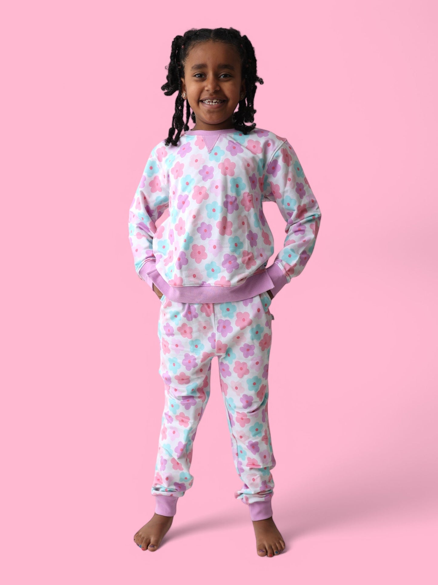 VIOLET FIELDS DREAM PULLOVER