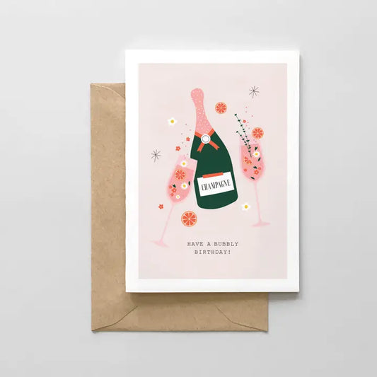 Have a Bubbly Birthday Card