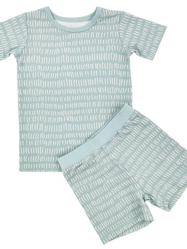 Boho Bamboo PJ Set | Sky Blue | Toddler
