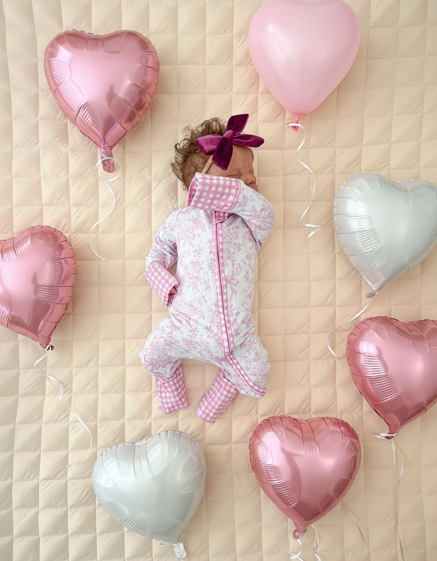 Bamboo Zip Romper | Petal Whimsy