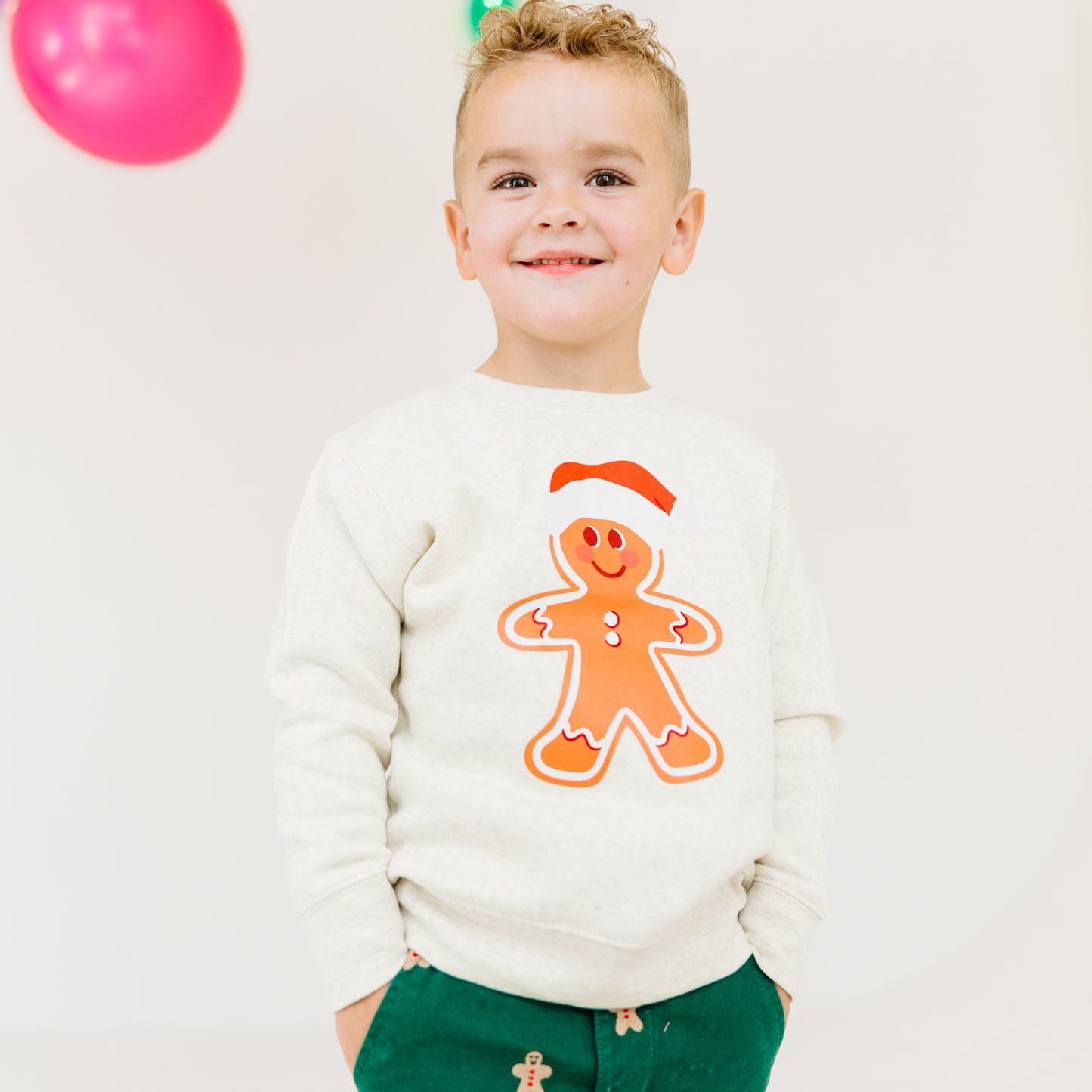 Gingerbread Crewneck | Toddler & Kids