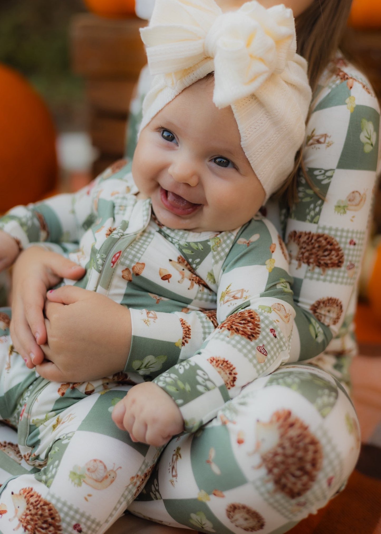 Harvest Hedgehogs Bamboo Sleeper Pajamas | Baby