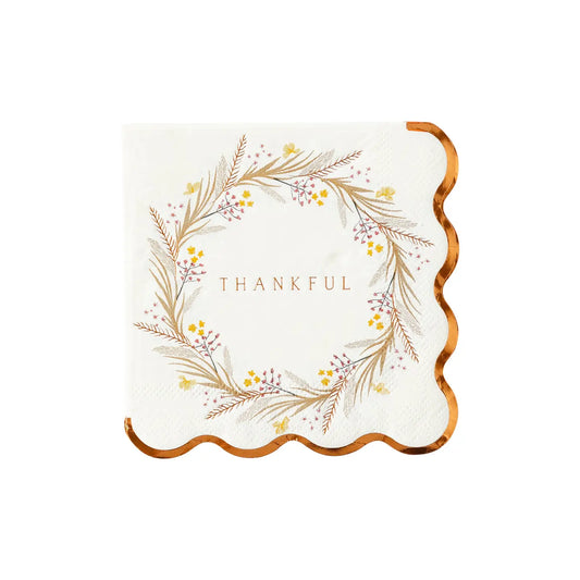 Thankful Cocktail Napkins